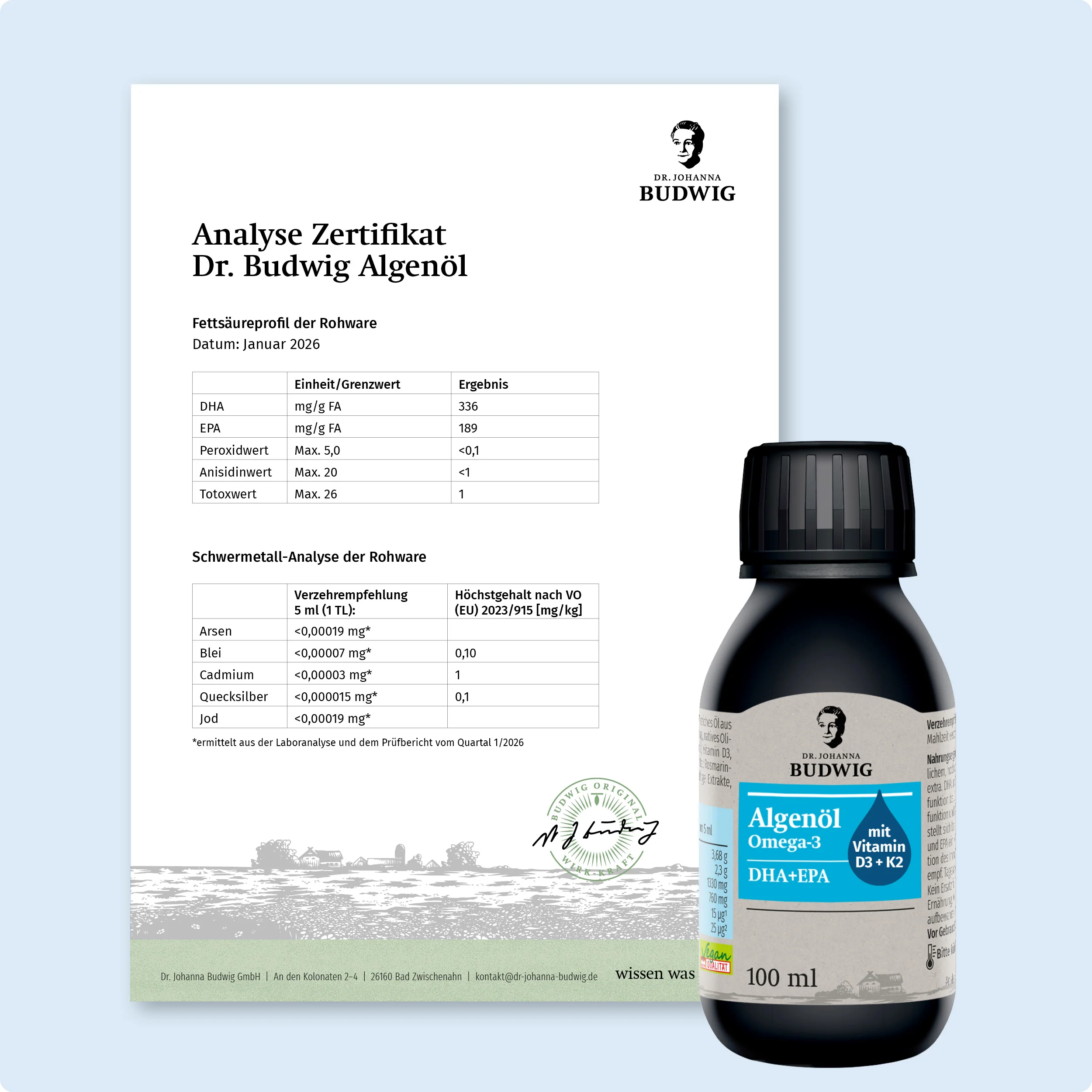 Omega-3 Algenöl Pur mit Vitamin D3 & K2 - Image 9