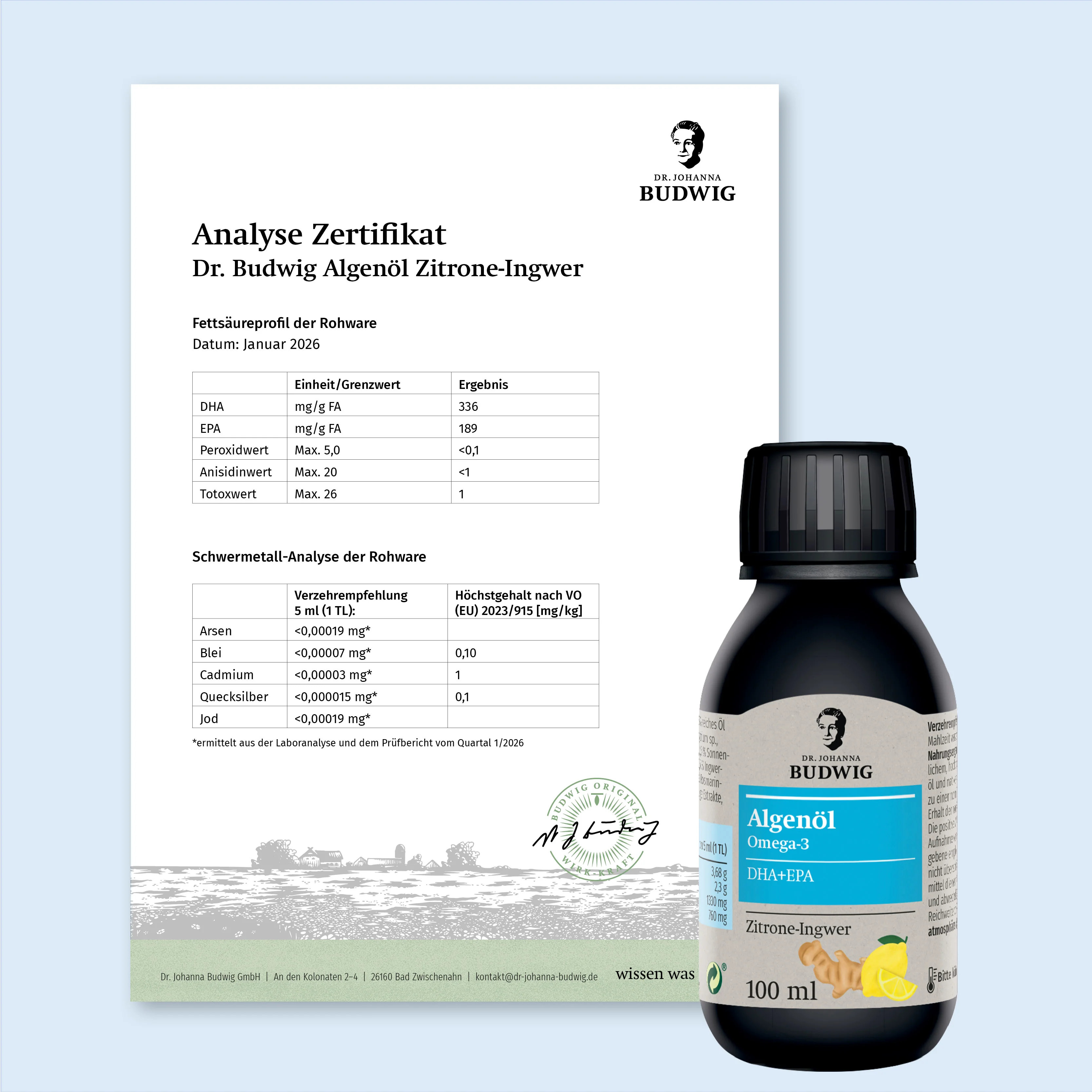 Omega-3 Algenöl Zitrone-Ingwer - Image 8